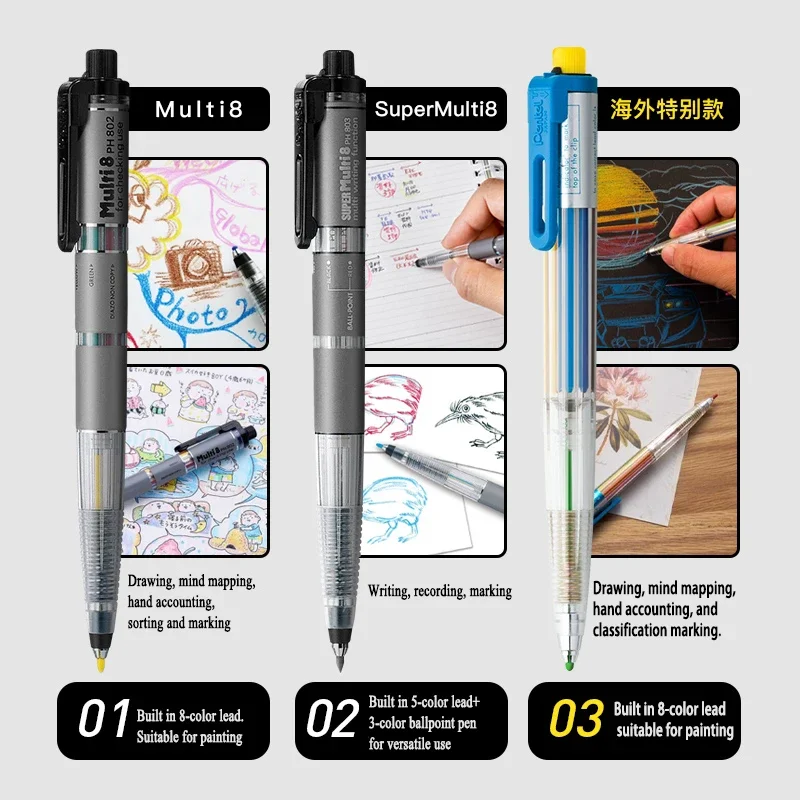 Японский механический карандаш – обзор и цена Pentel Pen Energel
